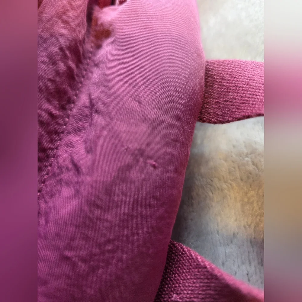 PINK Quilted Puffer Backpack - Picture 4 of 12